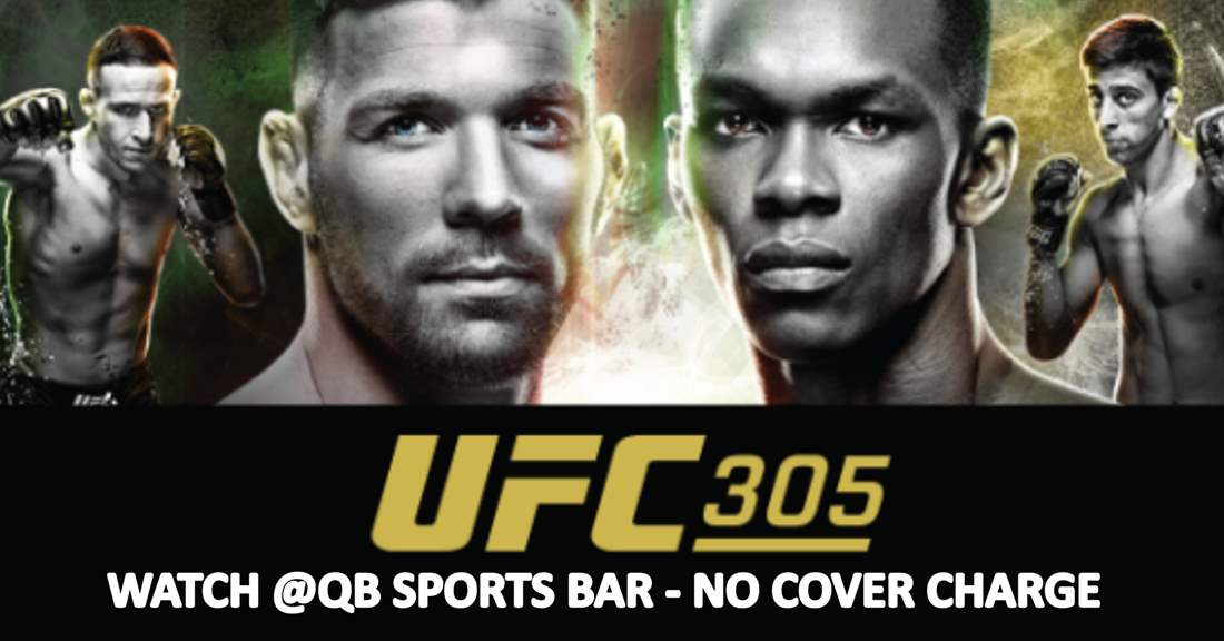 UFC 305 in Saturday August 17h at 10 PM and the Best Sports Bar in Burlington Ontario